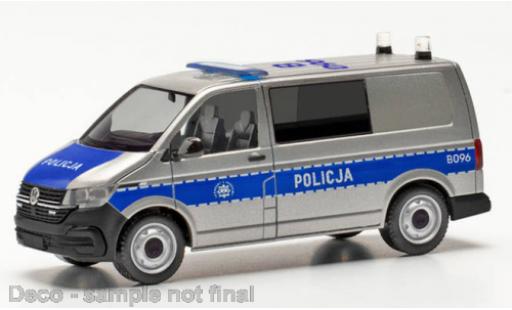 Volkswagen T6 1/87 Herpa .1 bus Policija (PL) modellino in miniatura