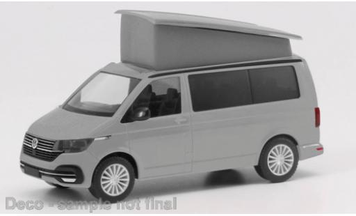 Volkswagen T6 1/87 Herpa .1 California Ocean grigio clair modellino in miniatura