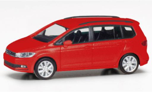 Volkswagen Touran 1/87 Herpa metallise rosso modellino in miniatura