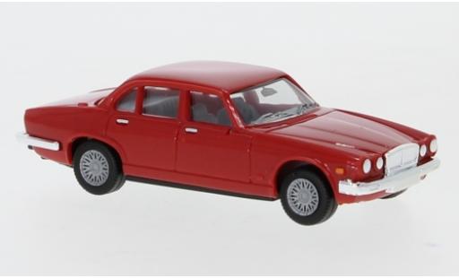 Jaguar XJ 1/87 Herpa 6 rosso modellino in miniatura