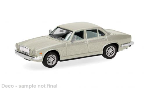 Jaguar XJ 1/87 Herpa Series III beige 1979 1:87 modellino in miniatura