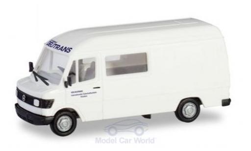 Mercedes 207 1/87 Herpa D Hochdach Halbbus Deutrans modellino in miniatura