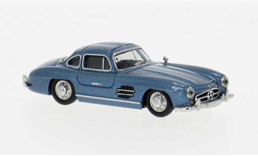 Mercedes 300 1/87 Herpa SL blau 1:87 modellino in miniatura