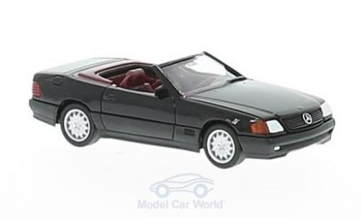 Mercedes 500 SL 1/87 Herpa SL (R129) metallico nero modellino in miniatura