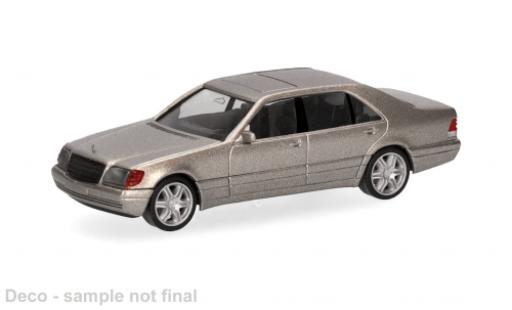 Mercedes 600 1/87 Herpa SEL V12 silber 1:87 modellino in miniatura