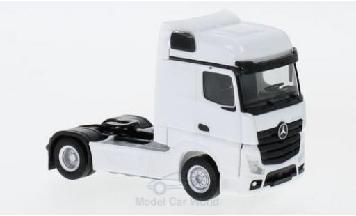 Mercedes Actros 1/87 Herpa Bigspace bianco 2018 Zugmaschine modellino in miniatura