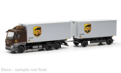 Mercedes CLA 1/87 Herpa Actros Classicspace UPS 1:87 modellino in miniatura