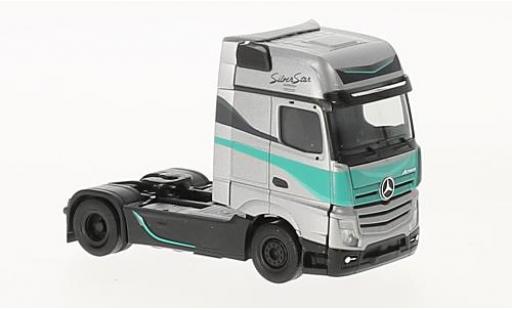 Mercedes Actros 1/87 Herpa Gigaspace Silver Star Silver Star Edition (NL) tracteur modellino in miniatura