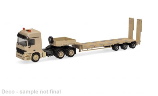 Mercedes Actros 1/87 Herpa L beige Belgian Army 1:87 modellino in miniatura