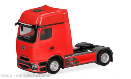 Mercedes Actros 1/87 Herpa L Gigaspace rot 1:87 modellino in miniatura