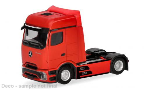 Mercedes Actros 1/87 Herpa L rot 1:87 modellino in miniatura