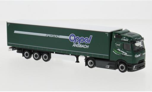 Mercedes Actros 1/87 Herpa Oppel Ansbach 1:87 modellino in miniatura