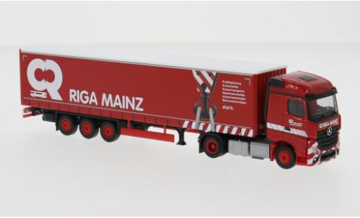 Mercedes Actros 1/87 Herpa Riga Mainz 1:87 modellino in miniatura