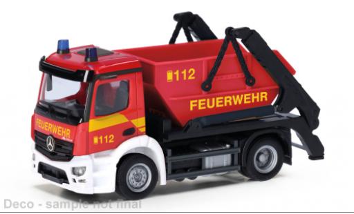 Mercedes Actros 1/87 Herpa S Feuerwehr 1:87 modellino in miniatura