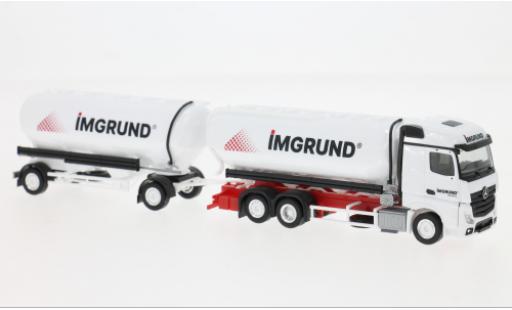 Mercedes Actros 1/87 Herpa Streamspace Imgrund 1:87 modellino in miniatura