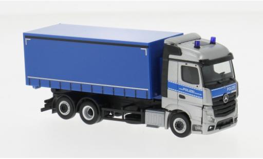 Mercedes Actros 1/87 Herpa Streamspace Wechsellader Bereitschaftspolizei Mecklenburg-Vorpommern 1:87 modellino in miniatura