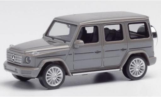 Mercedes Classe G 1/87 Herpa grigio avec AMG-jantes modellino in miniatura