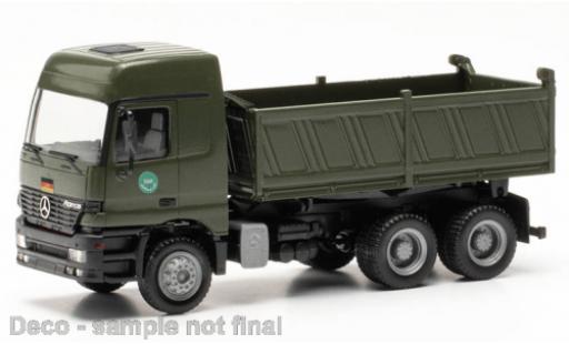 Mercedes Actros 1/87 Herpa Military L MP 1 Bundeswehr / Auslandseinsatz modellino in miniatura