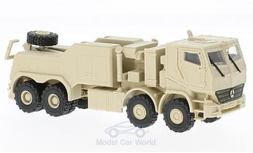 Mercedes Actros 1/87 Herpa matt-beige gepanzertes Bergefahrzeug modellino in miniatura