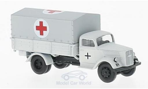 Opel Blitz 1/87 Herpa Sanitätskraftwagen modellino in miniatura