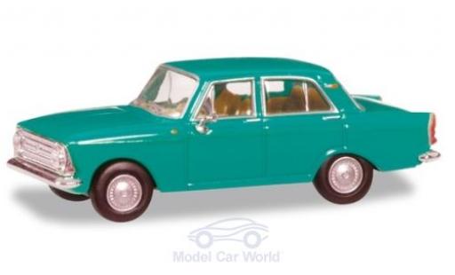 Moskwitsch 408 1/87 Herpa türkis modellino in miniatura