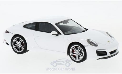 Porsche 991 SC 1/43 Herpa 911 (/2) Carrera bianco modellino in miniatura
