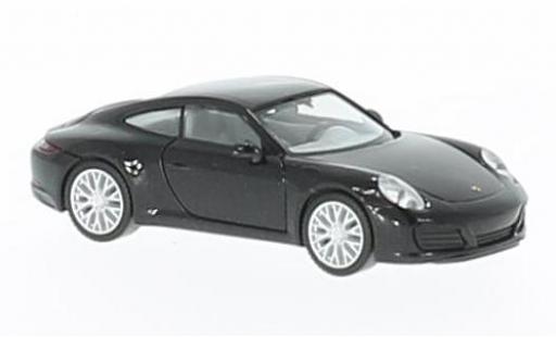 Porsche 991 4S 1/87 Herpa 911 () Carrera 4S metallico nero modellino in miniatura