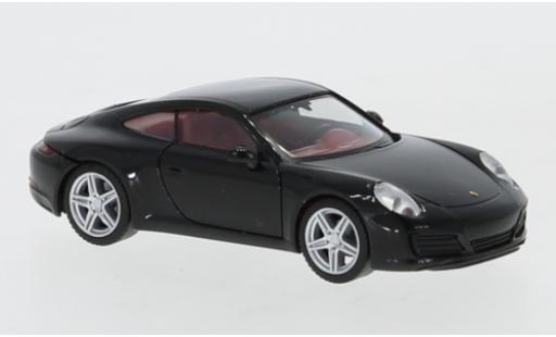 Porsche 992 1/87 Herpa 911 Carrera 4 () nero modellino in miniatura