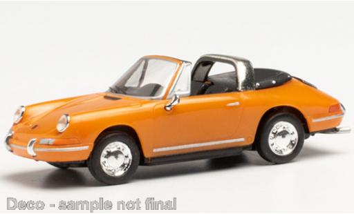 Porsche 911 1/87 Herpa Targa orange modellino in miniatura