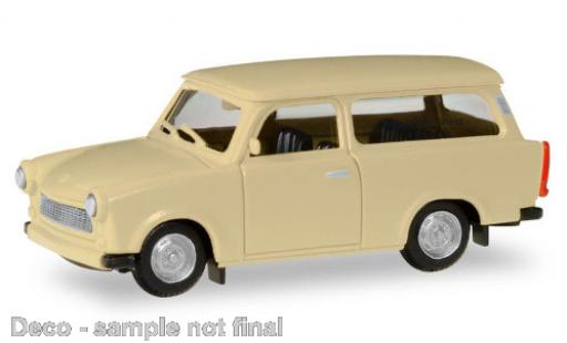 Trabant 601 1/87 Herpa Universal beige modellino in miniatura