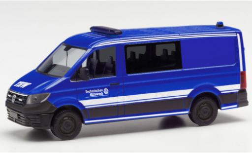 Volkswagen Crafter 1/87 Herpa Halbbus FD THW Hessen/Rheinland-Pfalz/Saarland modellino in miniatura