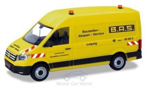 Volkswagen Crafter 1/87 Herpa Kasten HD B.A.S. modellino in miniatura