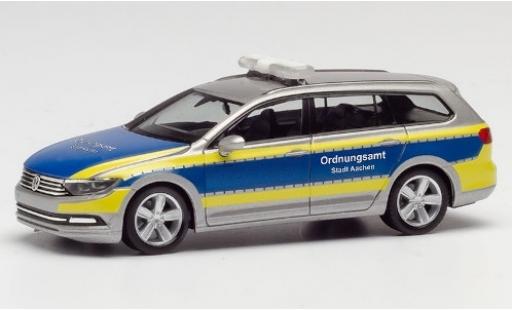 Volkswagen Passat 1/87 Herpa Variant Ordnungsamt Aachen modellino in miniatura