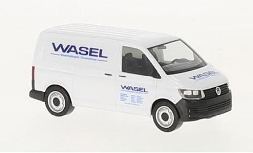 Volkswagen T6 1/87 Herpa Kasten Wasel Krane modellino in miniatura