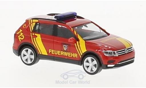Volkswagen Tiguan 1/87 Herpa Feuerwehr Goslar modellino in miniatura