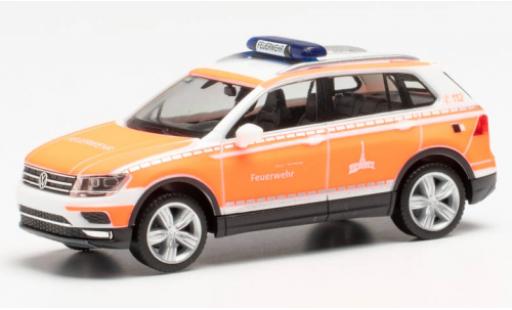 Volkswagen Tiguan 1/87 Herpa Feuerwehr Kassel modellino in miniatura