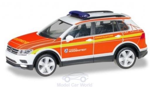 Volkswagen Tiguan 1/87 Herpa Freiwillige Feuerwehr Norderstedt Kommandofahrzeug modellino in miniatura