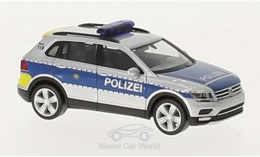 Volkswagen Tiguan 1/87 Herpa Polizei Wiesbaden modellino in miniatura