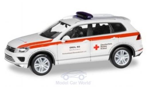 Volkswagen Touareg 1/87 Herpa DRK Grevenbroich modellino in miniatura