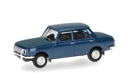 Wartburg 353 1/87 Herpa blau 1966 1:87 modellino in miniatura