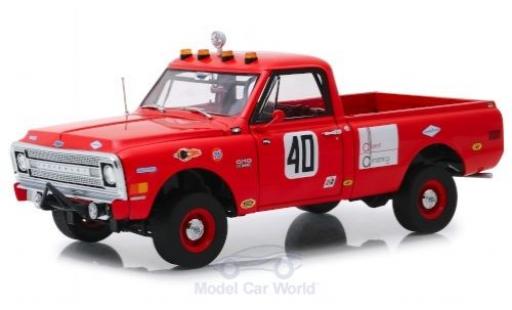 Chevrolet C-10 1/18 Highway 61 Baja 1000 Truck rosso 1969 modellino in miniatura