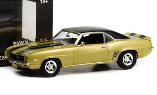Chevrolet Camaro 1/18 Highway 61 Z28 metallico oliv/nero 1969 modellino in miniatura
