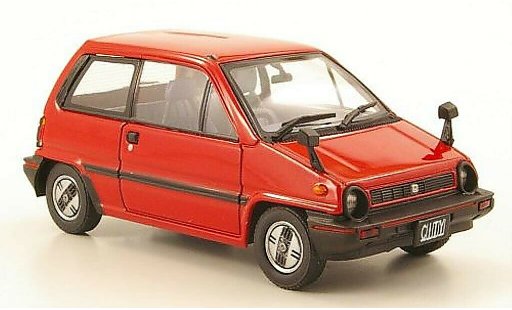 Honda City Base 1/43 Ebbro rosso 1981 modellini auto