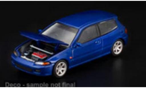 Honda Civic 1/64 Pop Race (EG6) blau 1:64 modellino in miniatura
