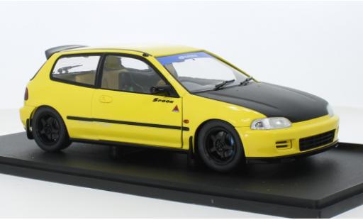 Honda Civic 1/18 Solido (EG6) gelb/schwarz 1991 1:18 modellino in miniatura