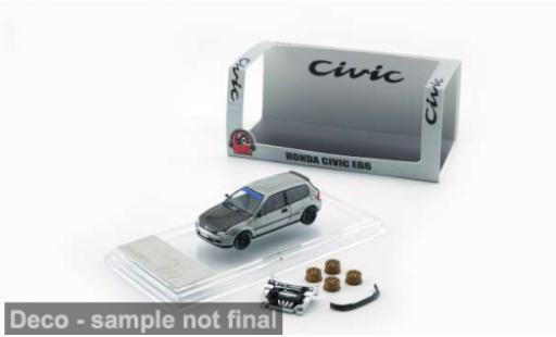 Honda Civic 1/64 BM Creations EG6 grau 1:64 modellino in miniatura