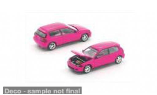 Honda Civic 1/64 Pop Race (EG6) pink 1:64 modellino in miniatura