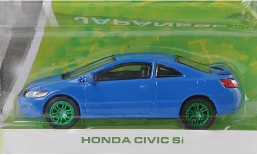 Honda Civic Si 1/64 Greenlight blu Special Version modellini auto