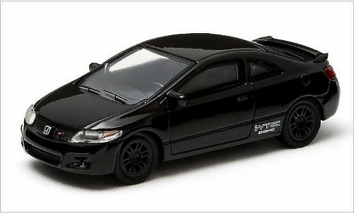 Honda Civic Si 1/64 Greenlight nero 2011 modellini auto