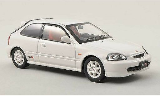 Honda Civic Type R 1/43 Ebbro tipoe (EK9) bianco RHD fruhe Ausfuhrung modellini auto